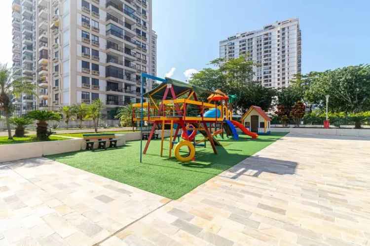 Apartamento 3 Quartos 107m² Barra da Tijuca Mobiliado Porteira Fechada