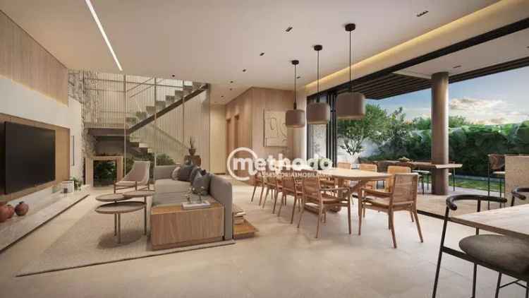 Casa Condomínio Campinas 3 Suítes 4 Vagas 216m² Lazer Completo