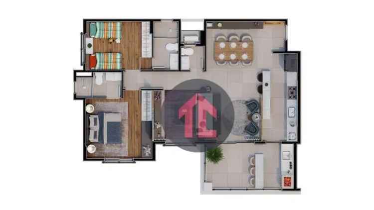 Apartamento 3 Quartos 91m² Hípica Boulevard Campinas