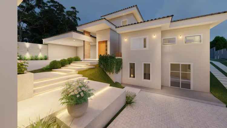 Casa Moderna em Construcao 4 Suites 3 Salas Terreno 1360m2