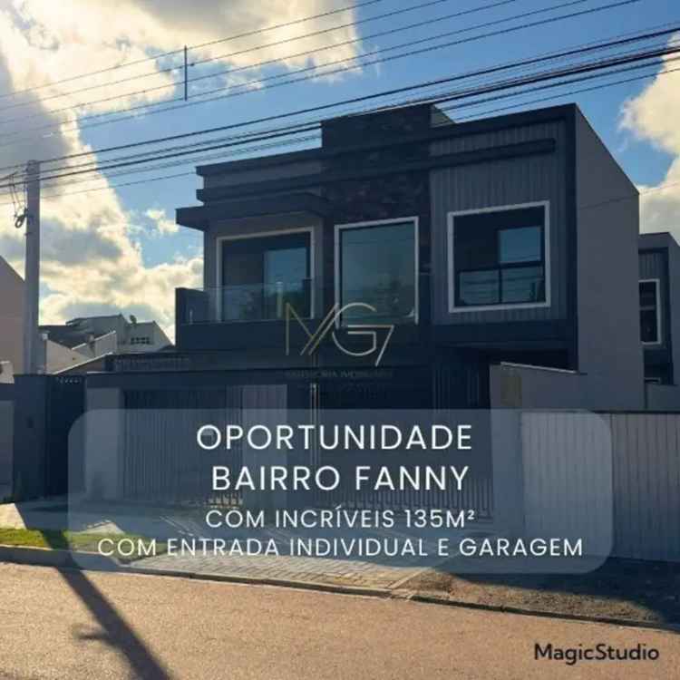 Sobrado 3 Quartos Suite Persianas Automáticas Vila Fanny Curitiba
