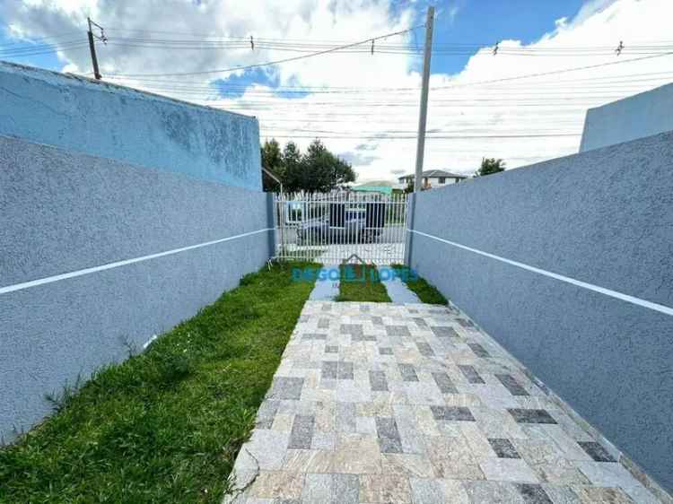 Sobrado 3 Quartos 61m² Tatuquara Rio Bonito Curitiba