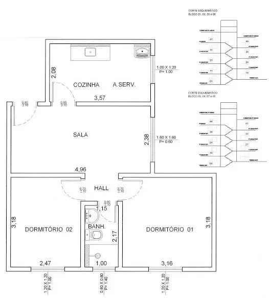 Apartamento 2 Quartos Spazio Della Vitta - Portaria 24h