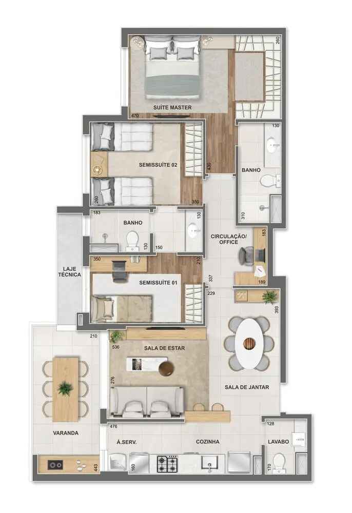 Cobertura 4 Quartos 292m² Jacarepaguá Rio de Janeiro